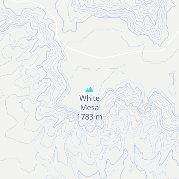 Map of White Mesa