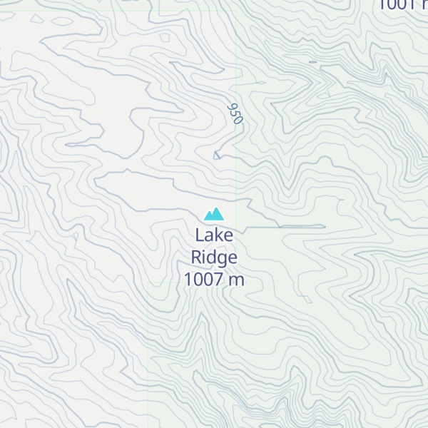 Map of Lake Ridge