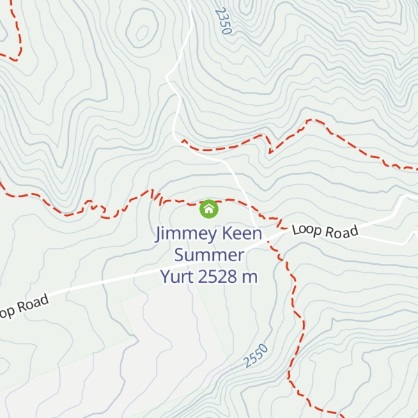 Map of Jimmey Keen Summer Yurt
