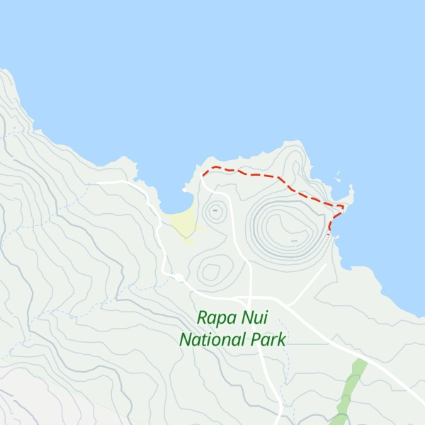 Map of Ma'uŋa Hau Epa