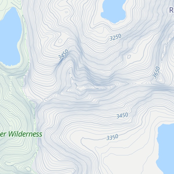 Map of Mount Lander