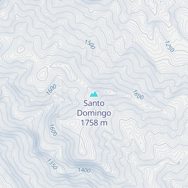 Map of Santo Domingo