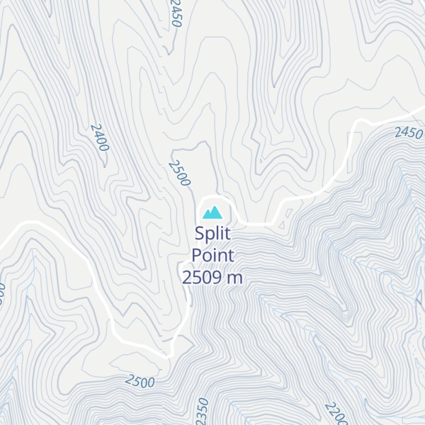 Map of Split Point
