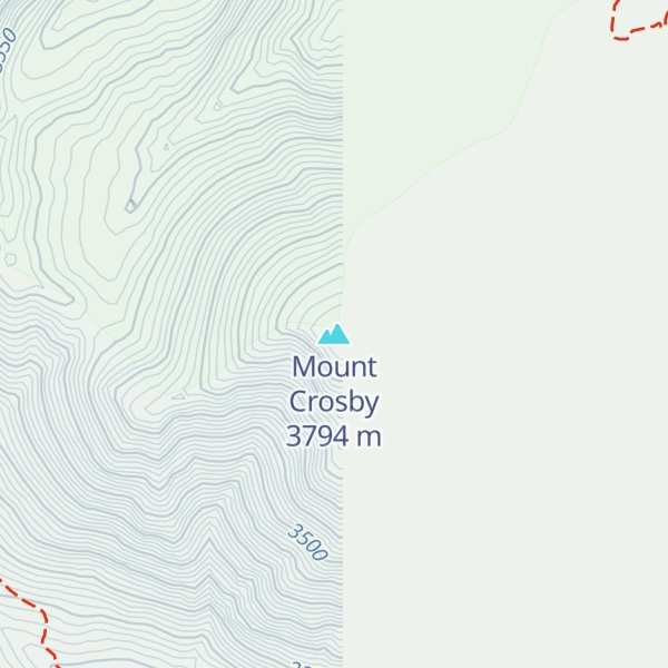 Map of Mount Crosby