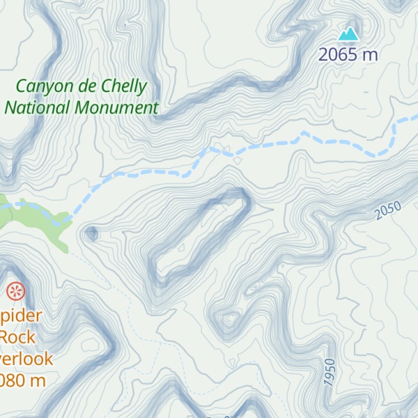 Map of Arachnid Mesa