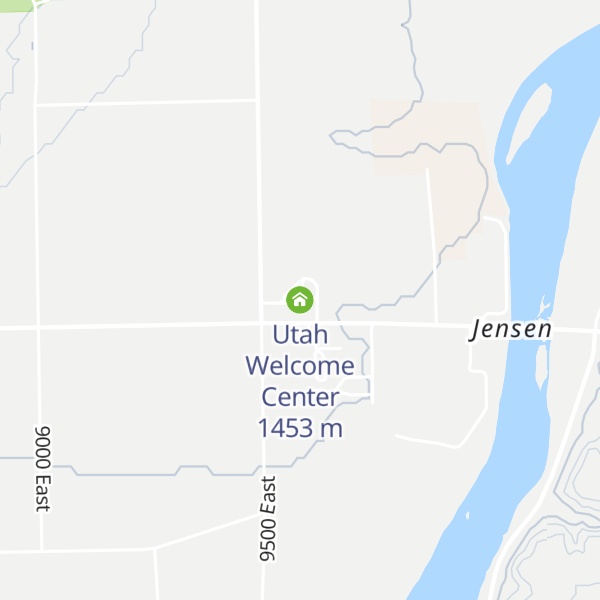 Map of Utah Welcome Center