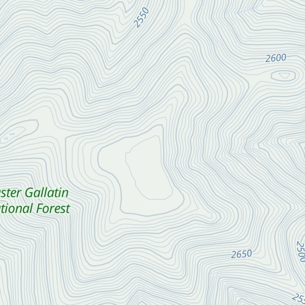 Map of Wapiti Mountain