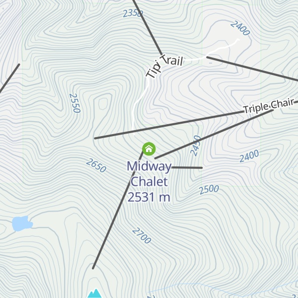 Map of Midway Chalet