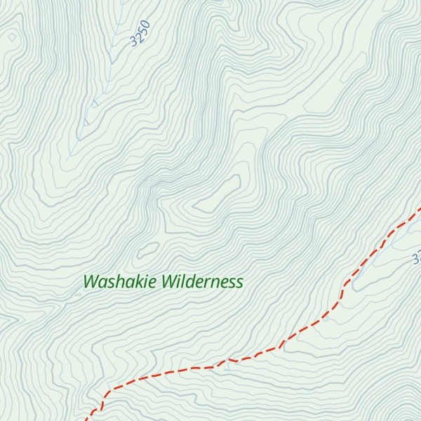 Map of Yellow Ridge
