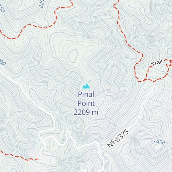 Map of Pinal Point
