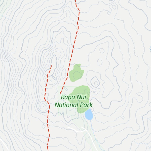 Map of Cerro Terevaka