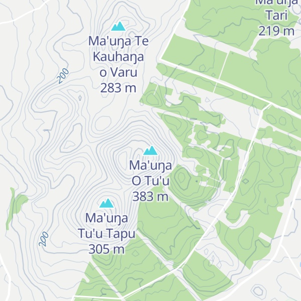 Map of Ma'uŋa O Tu'u