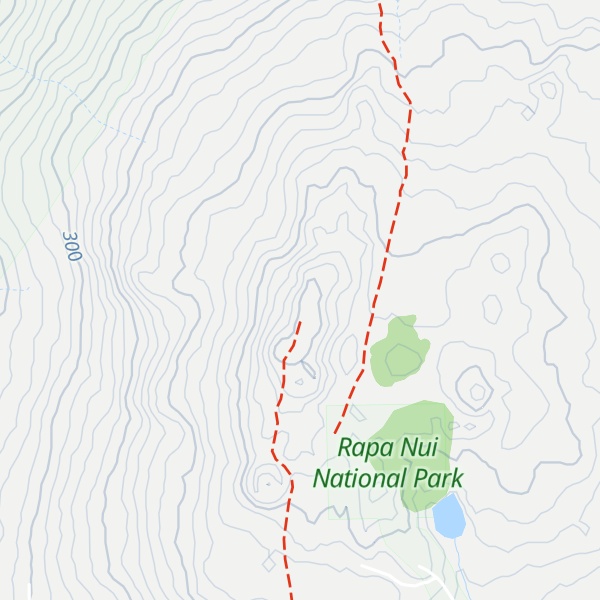 Map of Ma'unga Terevaka