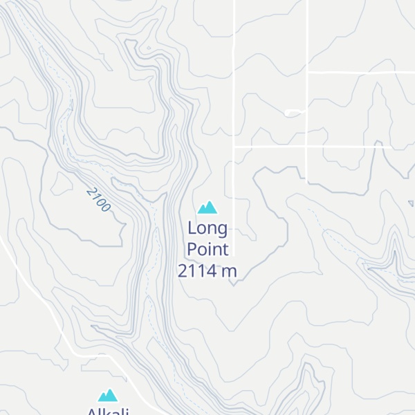 Map of Long Point