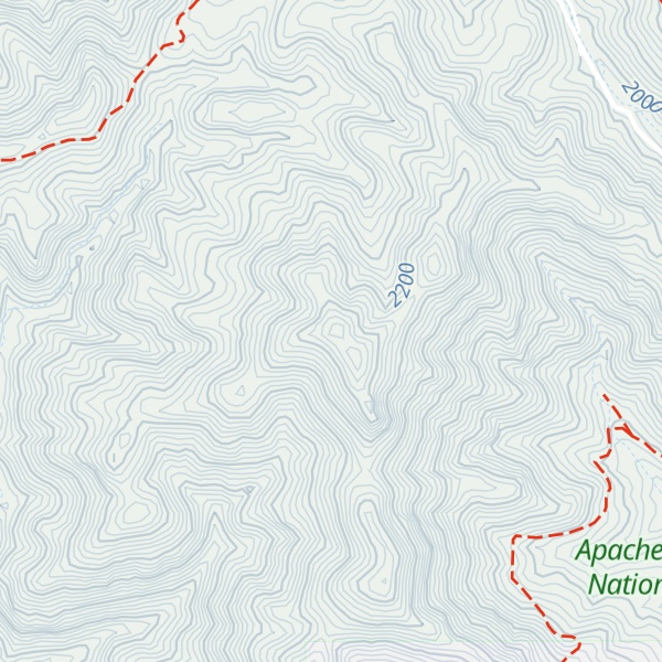 Map of Enebro Mountain