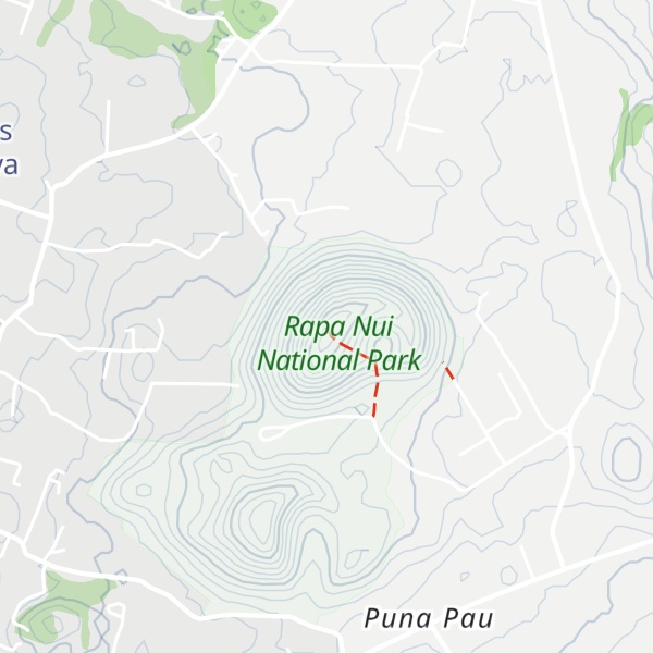 Map of Ma'uŋa Taŋaroa