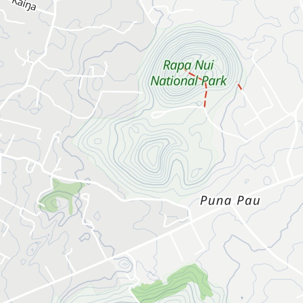 Map of Ma'uŋa Vai o Hao