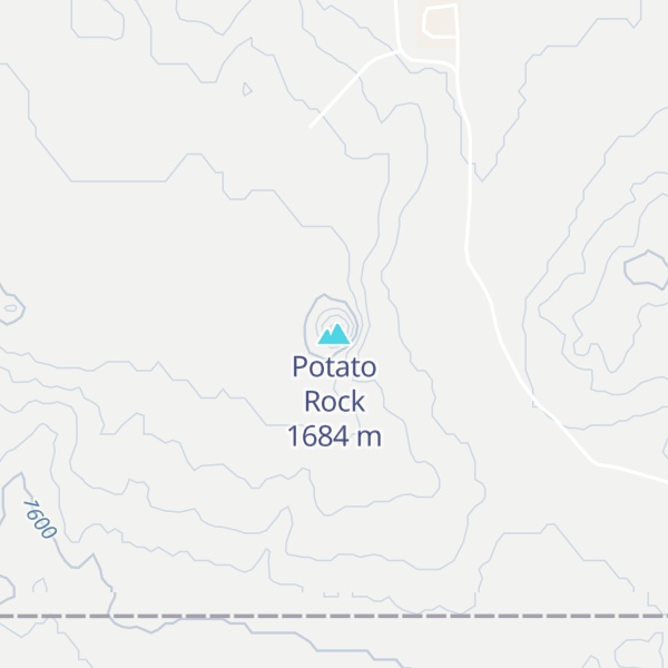 Map of Potato Rock