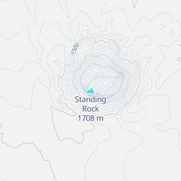 Map of Standing Rock