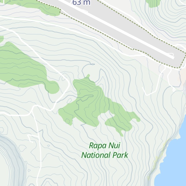 Map of Ma'uŋa Te Manavai