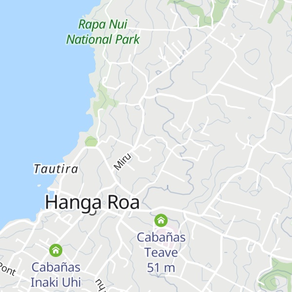 Map of Cabanas Pumakari