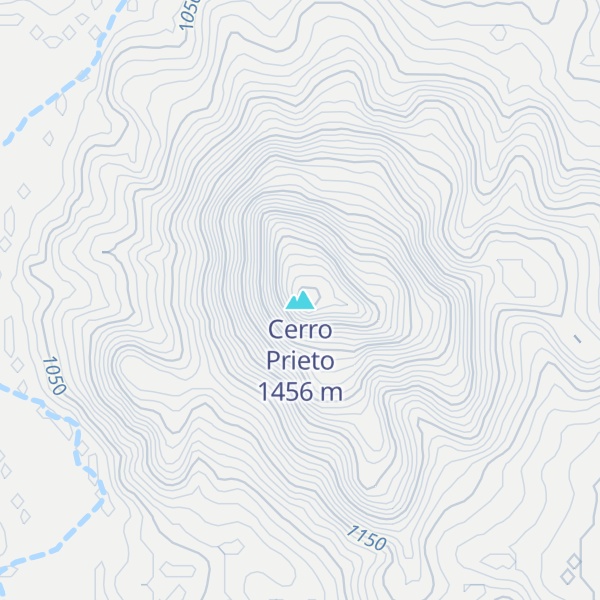 Map of Cerro Prieto