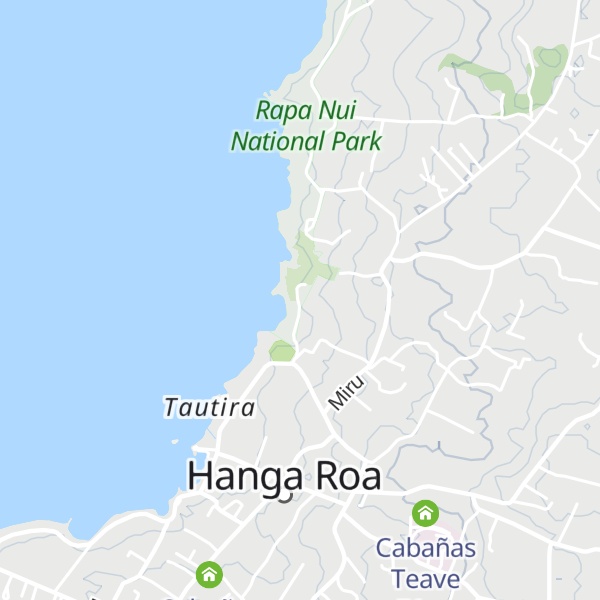 Map of Cabañas Puna Poho