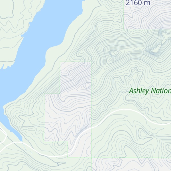 Map of South Chimney Rock