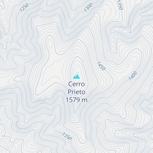 Map of Cerro Prieto