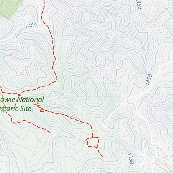 Map of Tevs Rocks