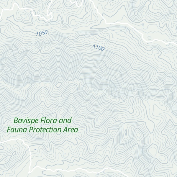 Map of Cerro Las Meladas