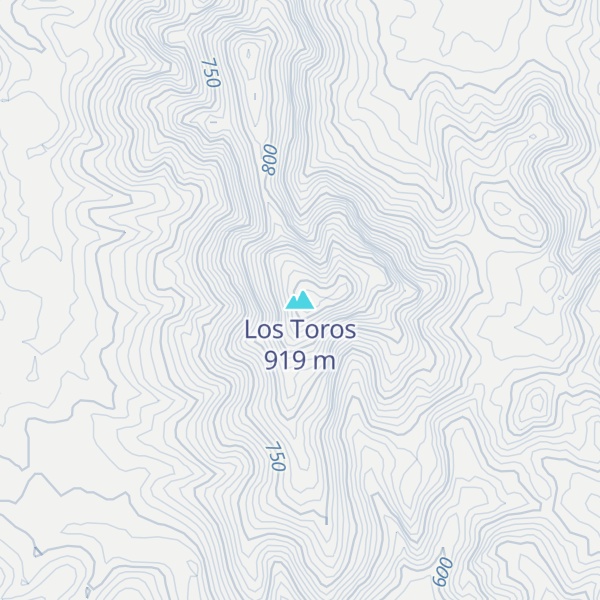 Map of Los Toros