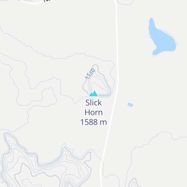 Map of Slick Horn
