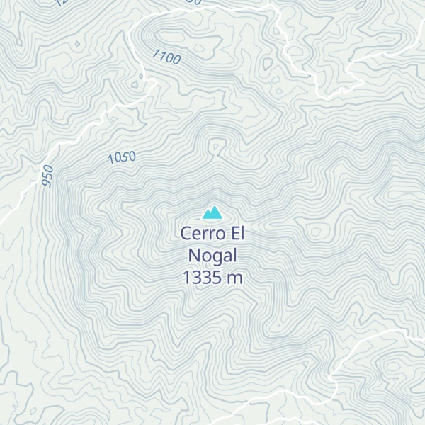 Map of Cerro El Nogal