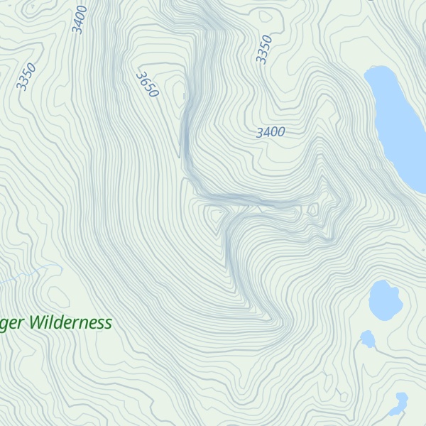 Map of Mount Victor