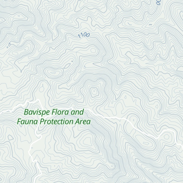 Map of Cerro Pelon