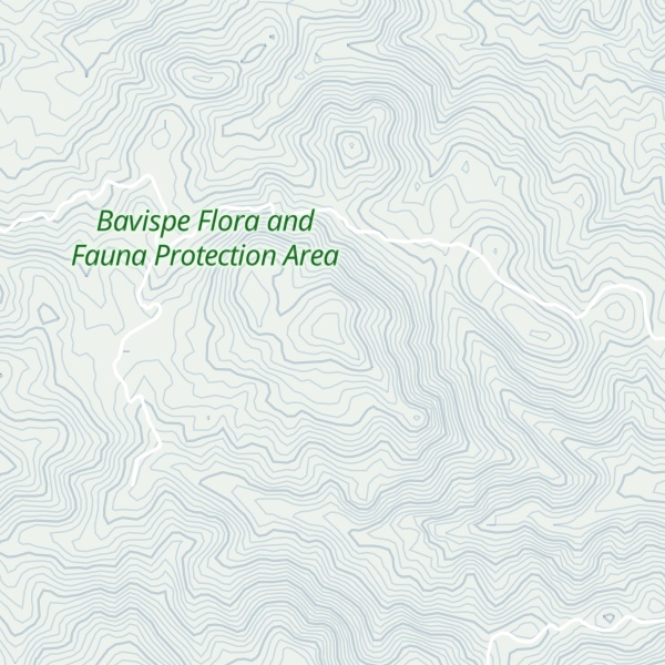 Map of Cerro Los Metates