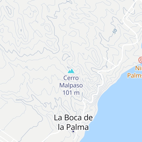 Map of Cerro Malpaso