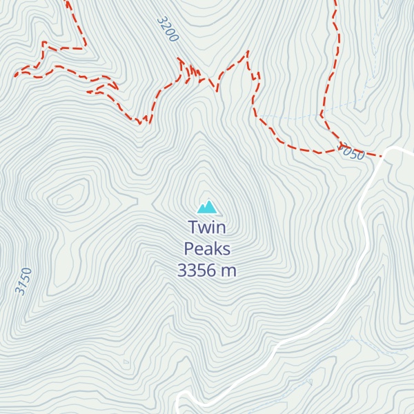 Map of Twin Peaks
