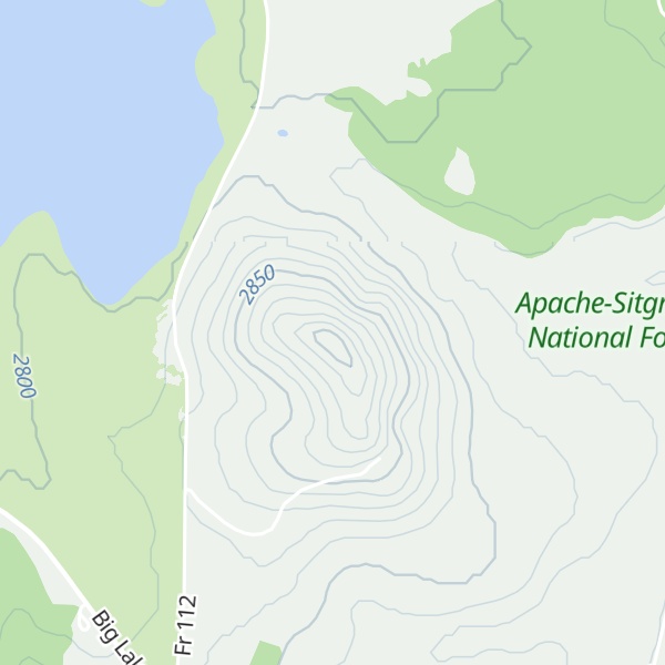 Map of Boardshack Knoll