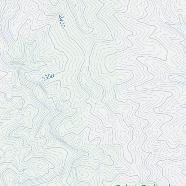 Map of Windy Ridge
