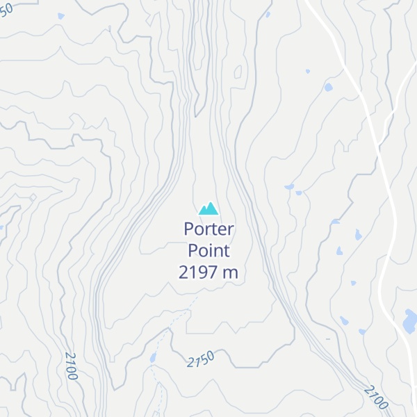 Map of Porter Point