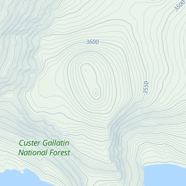 Map of Mount Rearguard