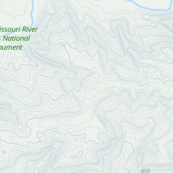 Map of Birch Creek Hill