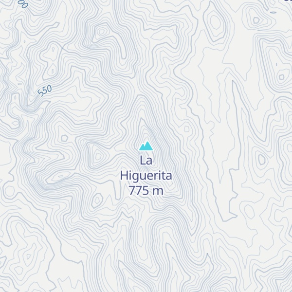 Map of La Higuerita