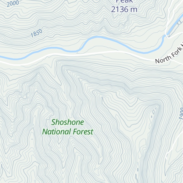 Map of Laughing Pig Rock