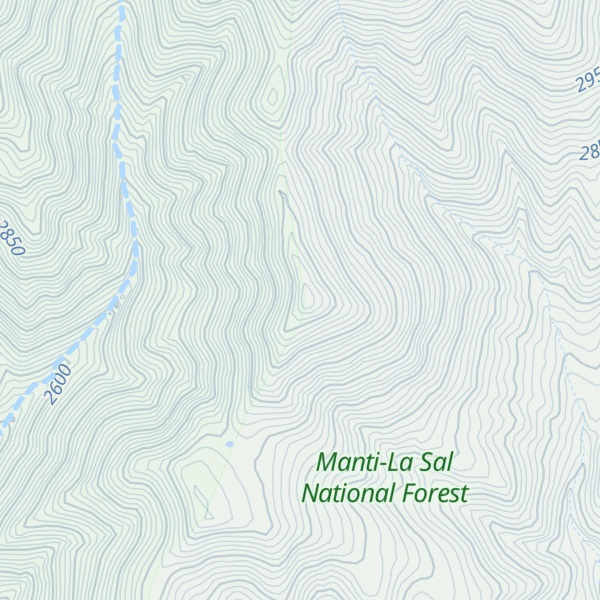 Map of Duckett Ridge