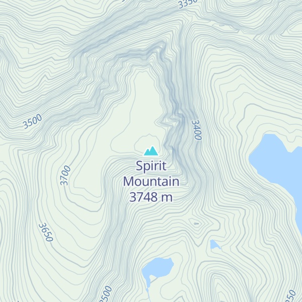 Map of Spirit Mountain