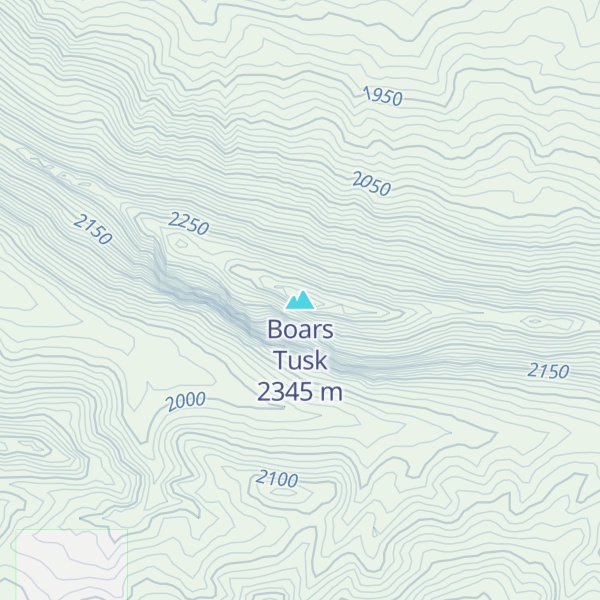 Map of Boars Tusk