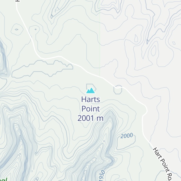 Map of Harts Point